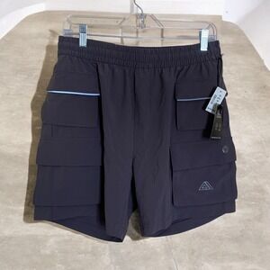 Aero Mvmnt Cargo Shorts Stretch Multi Pocket Above Knee Gray Mens Size‎ M